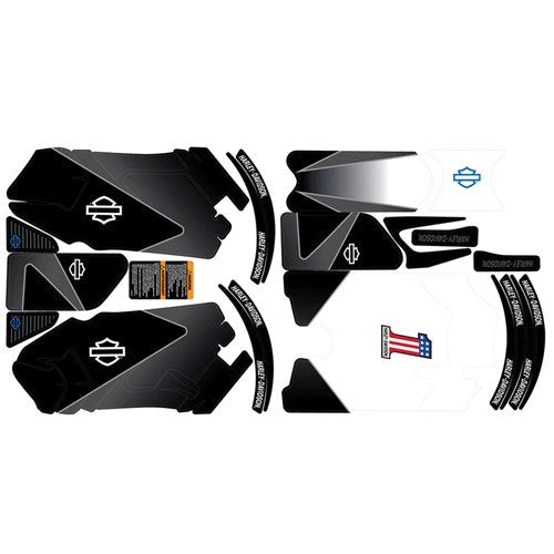 STACYC HD No.1 12EDrive &amp; 16EDrive Graphics Kit - White