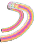 Supacaz Prizmatik Ano Black Plugs Bar Tape - Opal