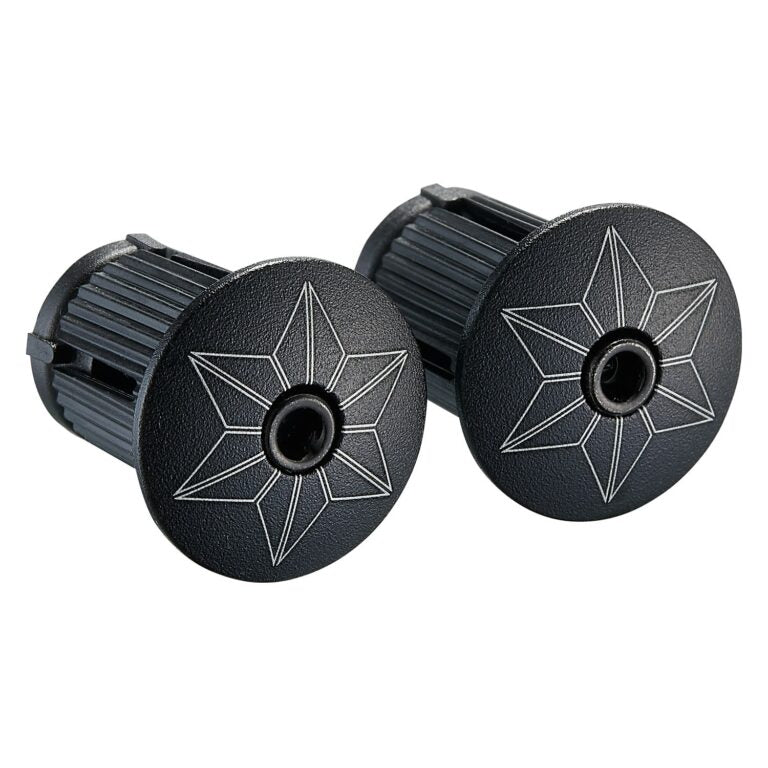 Supacaz Prizmatik Ano Black Plugs Bar Tape - Opal