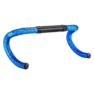 Supacaz Prizmatik Bar Tape + Ano Black Plugs - Maui Blue