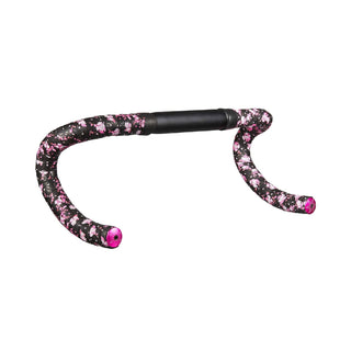 Supacaz Super Sticky Kush Sakura Bar Tape With Pink Star Plugz - Pink