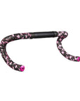 Supacaz Super Sticky Kush Sakura Bar Tape With Pink Star Plugz - Pink
