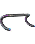 Supacaz Super Sticky Kush Splat Bar Tape With Oil Slick Star Plugz - Oil Slick