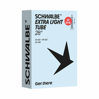 Schwalbe Extra Light SV 40mm Tube 15-EL (28") 27–28 × 0.90–1.10 700x23-28