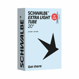 Schwalbe Extra Light SV 40mm Tube 6-EL (20") 20 × 0.90–1.60