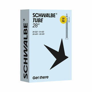 Schwalbe SV 80mm Tube 15L (28") 27 × 1.10–1.35