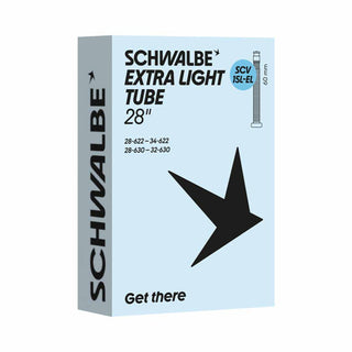 Schwalbe Extra Light SCV 80mm 60mm Tube 15L-EL (28") 27 × 1.10–1.35