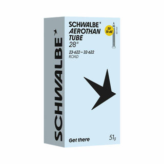Schwalbe Aerothan SV 60mm Tube 28" Road 700C × 23–32