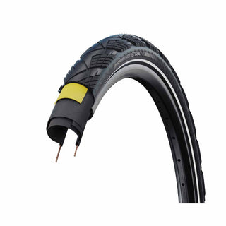 Schwalbe Marathon Efficiency 28x2.15 - Black+Reflex