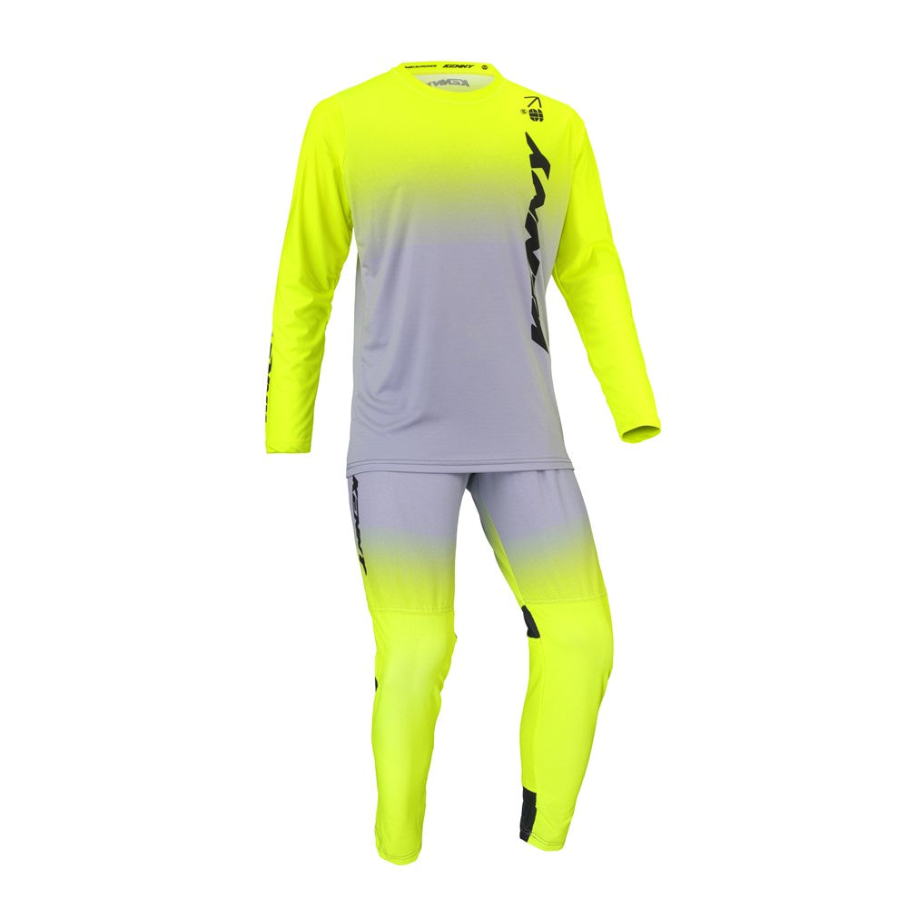 Kenny Racing Elite Long Sleeves Jersey - Gradient Yellow