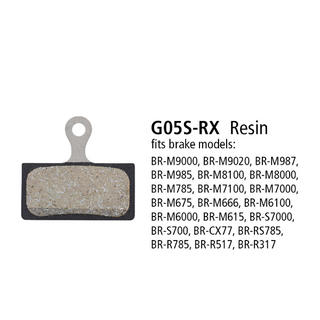 Shimano BR-M7000 Resin Pads & Spring G05S-RX