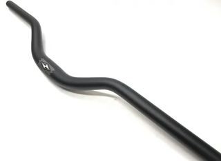 BPW Handlebar 31.8mm 78cm Wide 60mm Rise Alloy Black