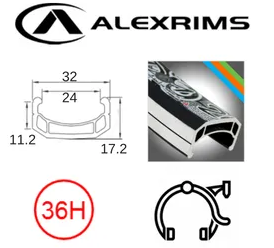 Alexrims DM24 26x24 36H Rim Brake