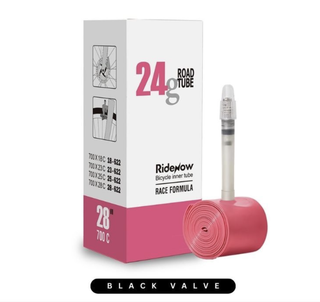 RideNow ROAD SUPERLIGHT TPU Inner Tube (700 x 18-32C) Black Valve - 24g