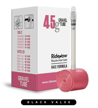RideNow GRAVEL TPU Inner Tube (700 x 32-47) or MTB (29 x 1.5-2.0) 45g