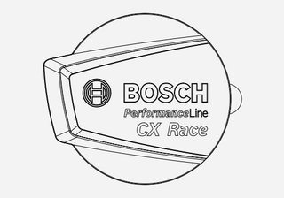 Bosch Logo Cover Performance Line CX Race