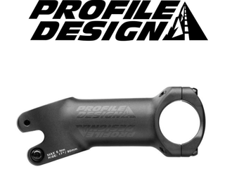 Profile Design 1/Seventeen Stem 17 x 100mm  31.8mm Black