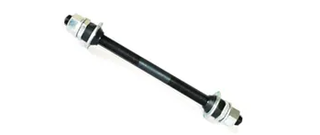 AXLE - Rear BMX, 14mm x 185mm, With Cone & Nut
