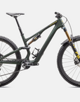 Specialized Stumpjumper 15 Pro - SRAM X0 AXS, FOX Factory - Satin Green Tint / Gunmetal / Satin Metallic Sulphur
