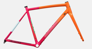 2025 Specialized Crux DSW Frameset Gloss Amber Glow / Vivid Pink / Metallic Midnight Shadow / Speckle