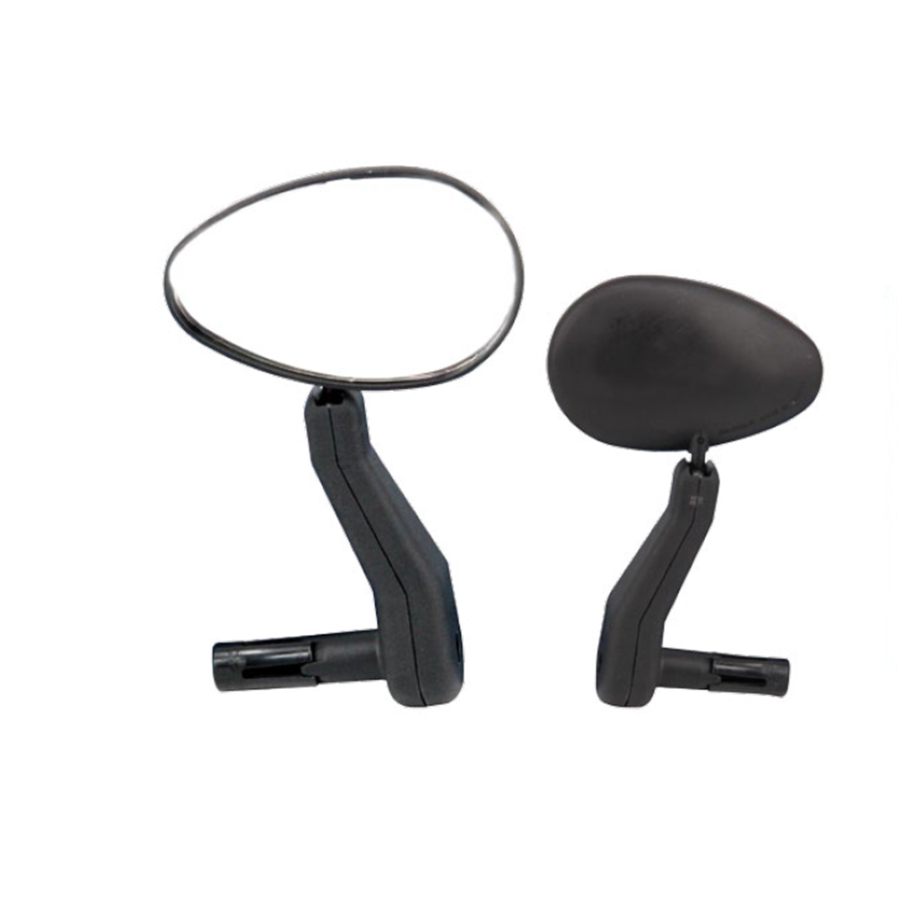 QBP Bar End Plug Bike Mirror M03 Convex Acrylic