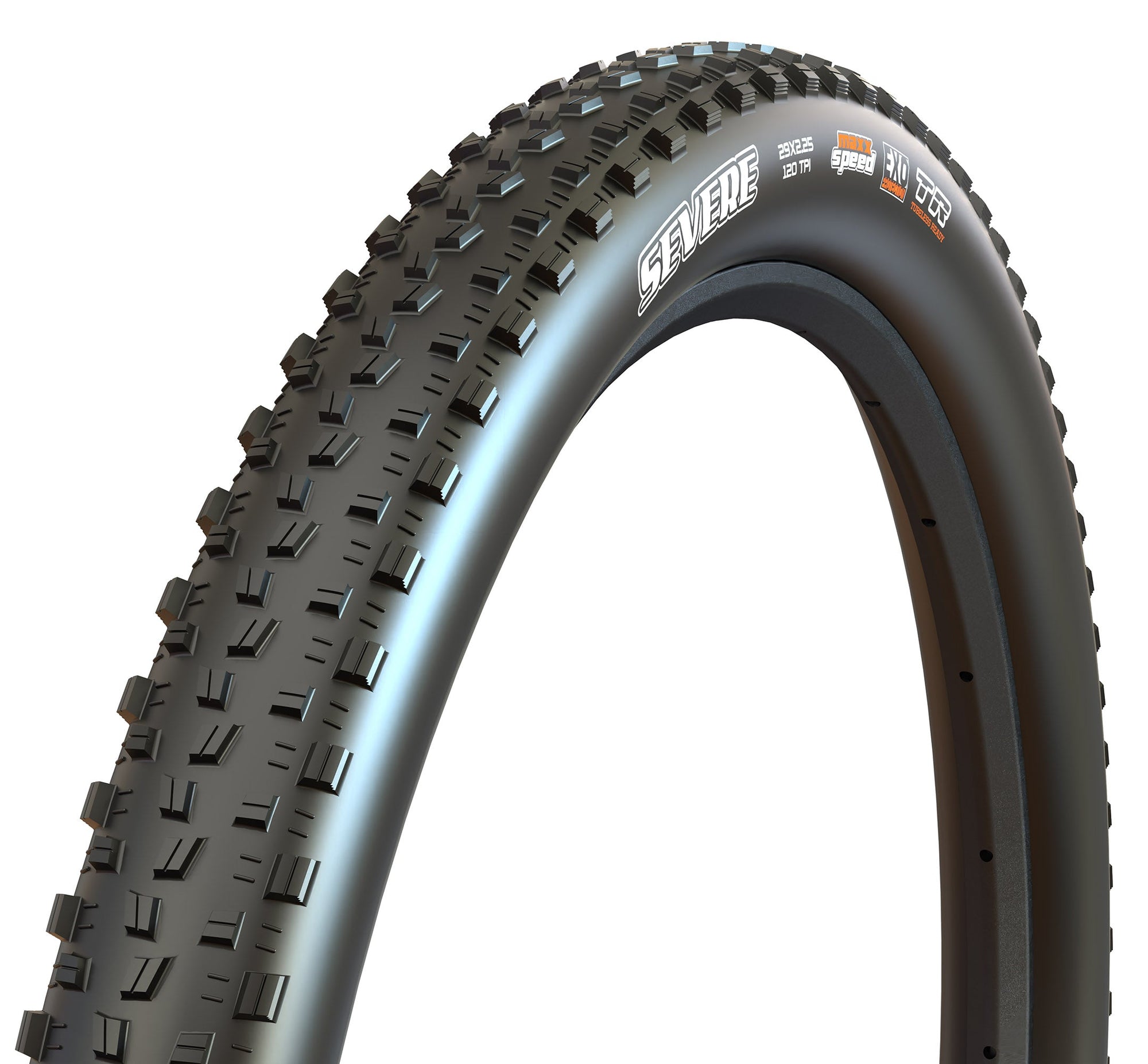 Maxxis Severe 29 x 2.25 Folding 120 TPI EXO TR MaxxSpeed XC Tyre - Black