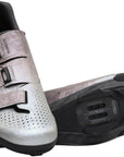 Shimano SH-RX801 SPD Wide Mens Gravel Shoe Silver