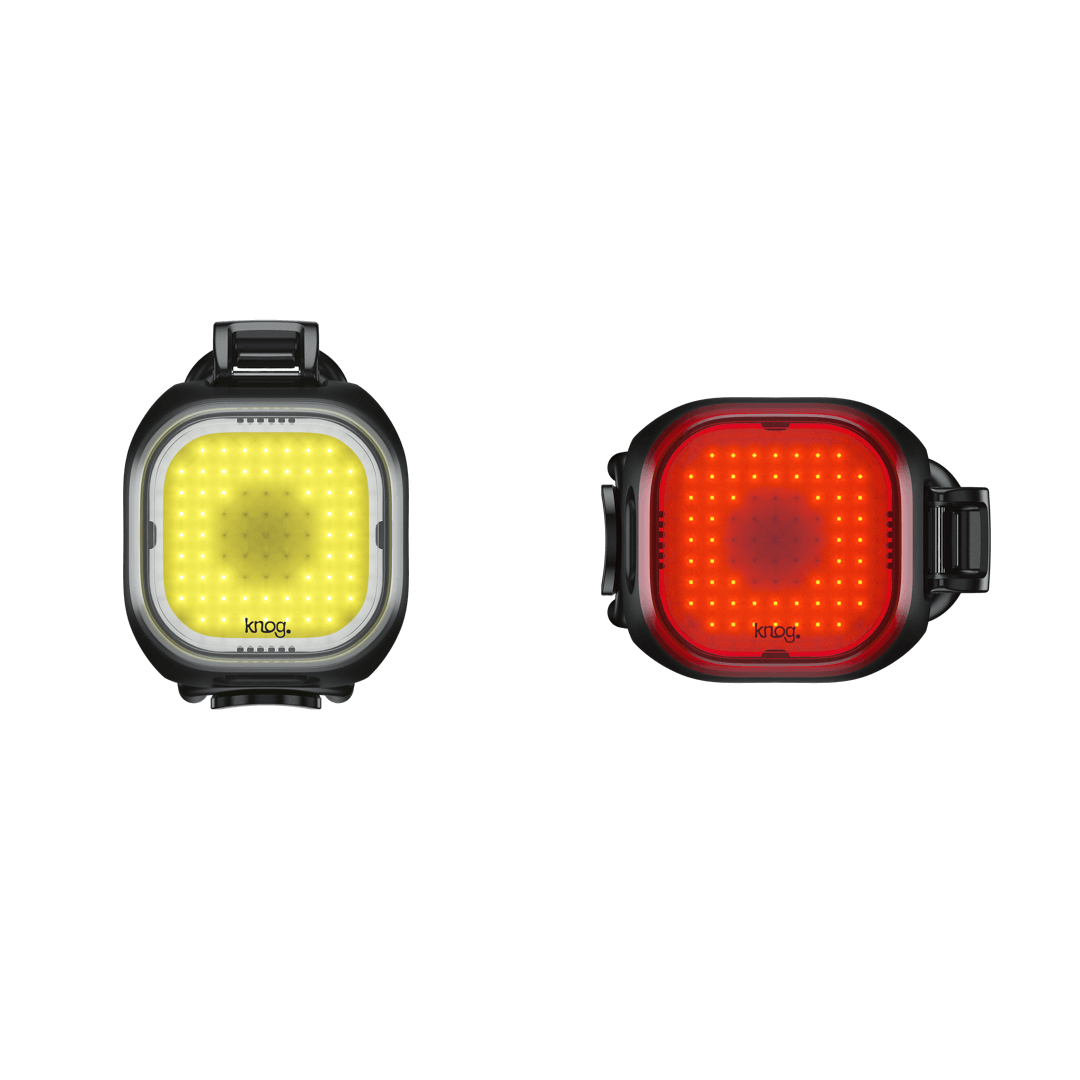 Knog Blinder Mini 50/30 USB Rechargeable Light Set Square Light Pattern