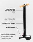 Lezyne Steel HV Floor Drive 3.5