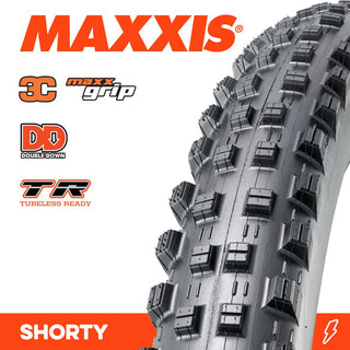 Maxxis Shorty 27.5" 3C GRIP DD TR FOLD 120X2TPI E-25