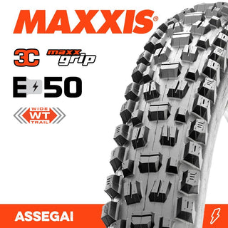 Maxxis Assegai 29 x 2.5 WT 3C GRIP DH TR E-MTB FOLD 60X2TPI E-50