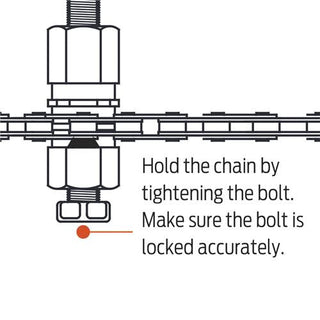 SuperB Chain Rivet Extractor