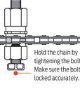 SuperB Chain Rivet Extractor