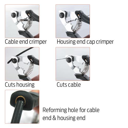SuperB Professional Cable &amp; Housing Cutter