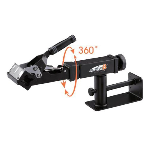 SuperB 2 In 1 Wall &amp; Bench Mount Work Stand