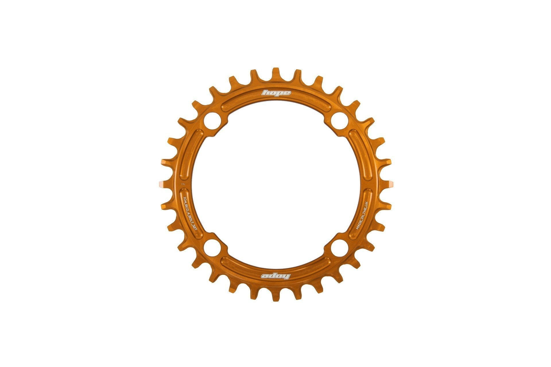 Hope R22 104BCD Chainring - 32 Teeth Orange