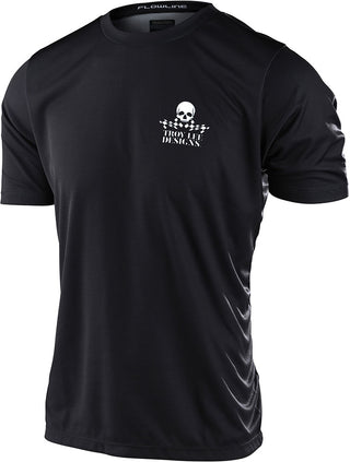 TLD 22 FLOWLINE SHORT SLEEVE JERSEY SERVICE BLACK