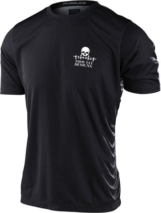 TLD 22 FLOWLINE SHORT SLEEVE JERSEY SERVICE BLACK