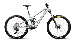 2027 Orbea Wild LT M10 Smooth Silver (Matt) - Escape Green C. View (Gloss)