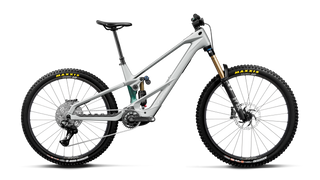 2027 Orbea Wild LT M10 Smooth Silver (Matt) - Escape Green C. View (Gloss)