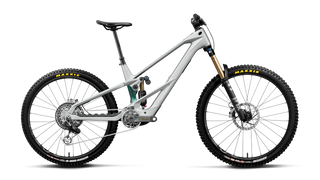 2027 Orbea Wild LT M-LTD RS Smooth Silver (Matt) - Escape Green C. View (Gloss)
