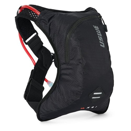 USWE Outlander XC 4.0L Hydration Pack with 1.5L hydration Bladder- Black