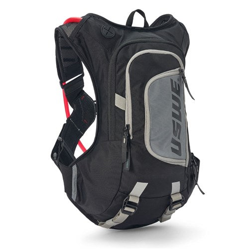 USWE Moto Hydro 8.0L Dirt Biking Hydration Pack With 3.0L Hydration Bladder - Black