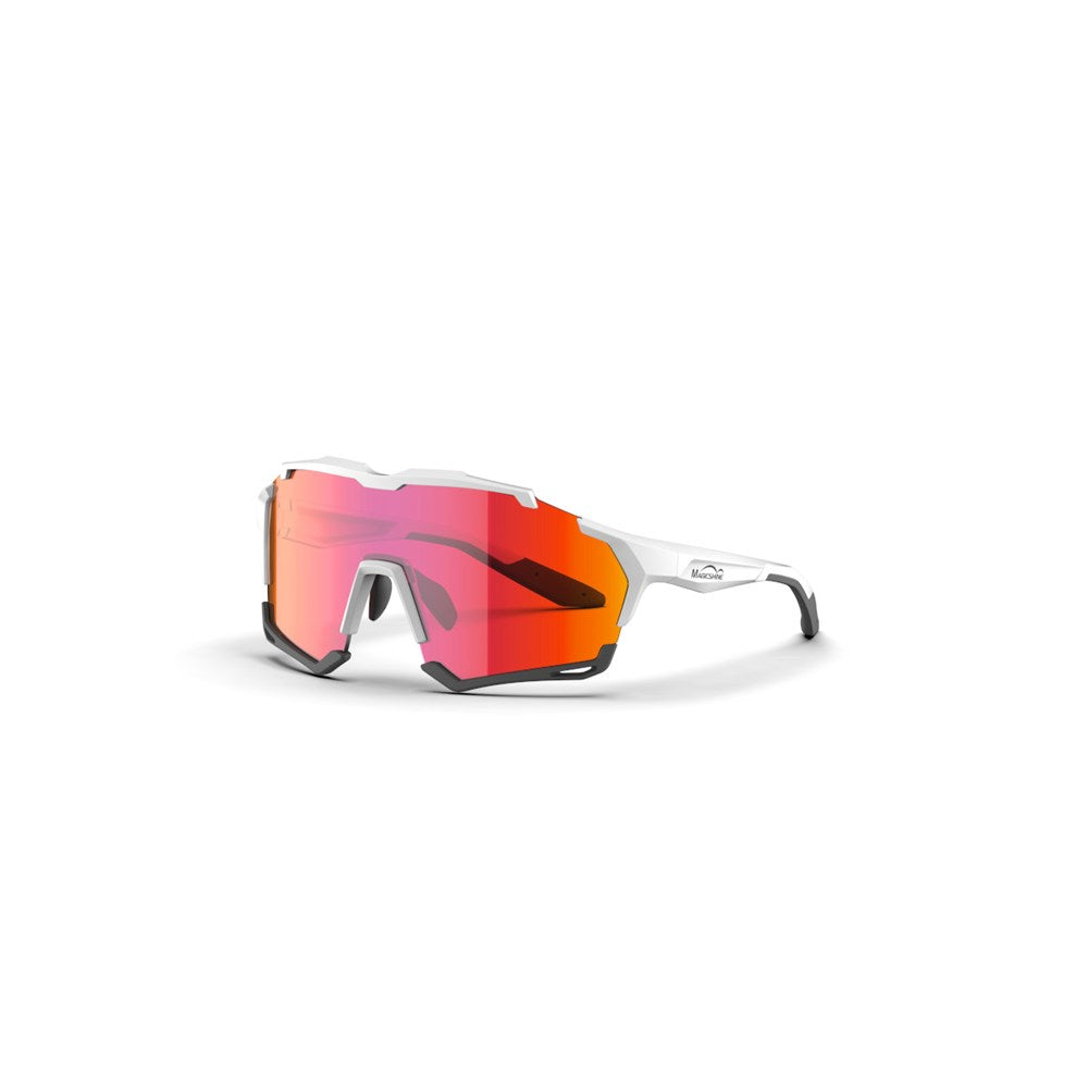 Magicshine Versatiler Cycling Glasses Photochromic Lens - Grey/Pink