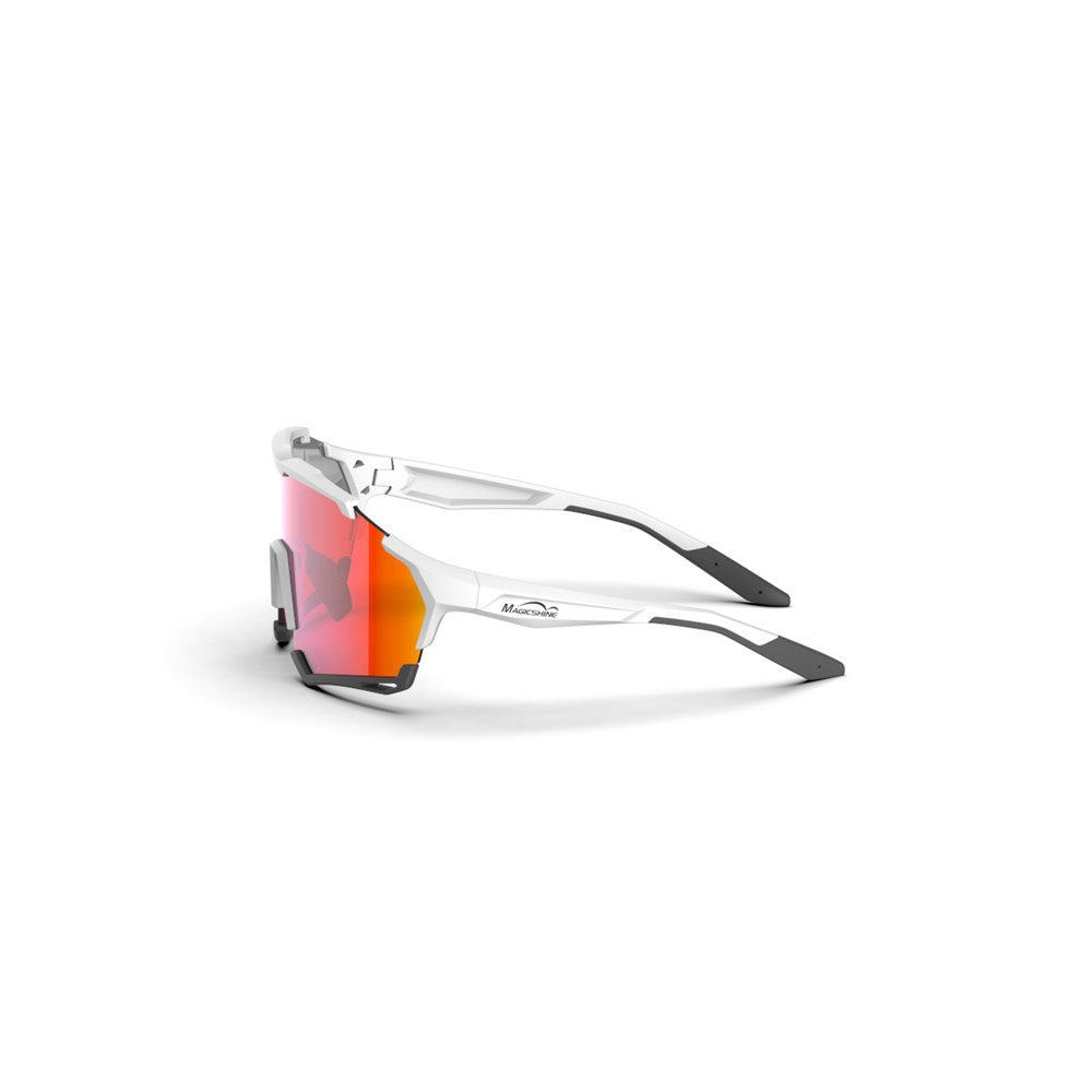 Magicshine Versatiler Cycling Glasses Photochromic Lens - Grey/Pink