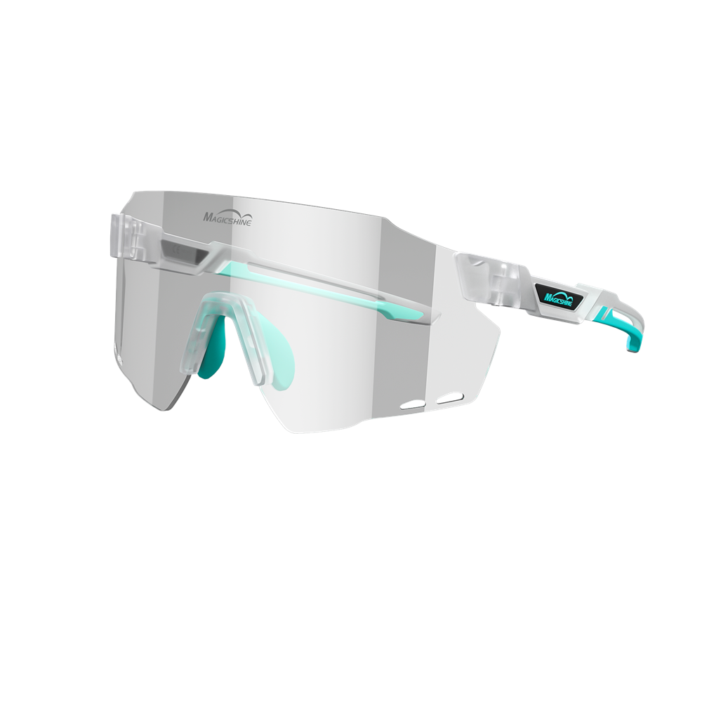 Magicshine Windbreaker Cycling Glasses Photochromic Lens - Lake Placid