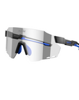 Magicshine Windbreaker Cycling Glasses Photochromic Lens - Blue