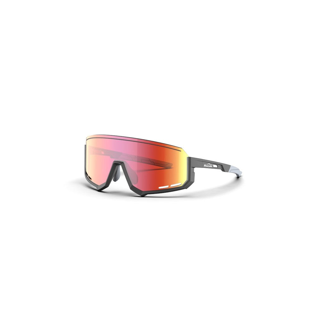 Magicshine Sprinter Cycling Glasses Photochromic Lens - Grey/Pink