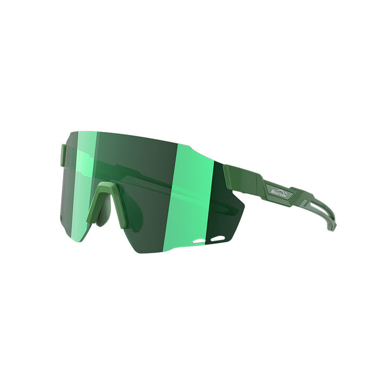 Magicshine Windbreaker Classic Sunglasses - Matte Green