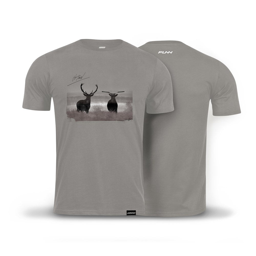 FUNN Upturn Deer T-Shirt – Grey
